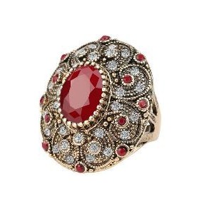 Bague Vintage Strass