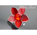 Bague fashion fleur