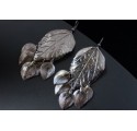 Boucles d'oreilles feuilles