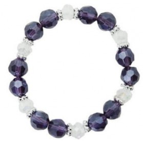 Bracelet Violet avec Perles