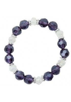 Bracelet Violet avec Perles