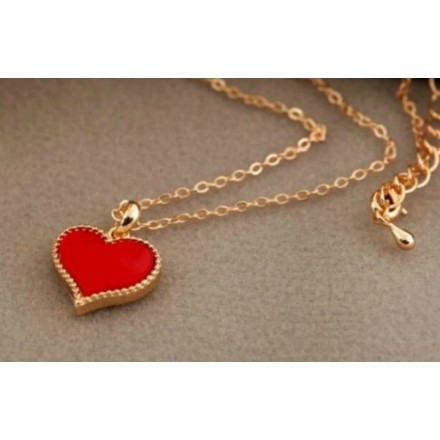 Pendentif Coeur Rouge