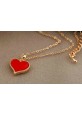 Pendentif Coeur Rouge