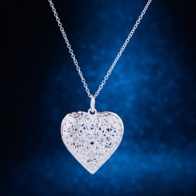 Pendentif Coeur Argenté