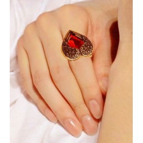 Bague cœur romantique