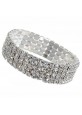 Bracelet manchette strass