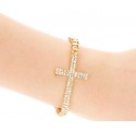 Bracelet Croix Strass