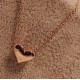 Pendentif Coeur Doré