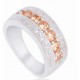 Bague Argentée Strass