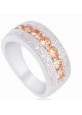 Bague Argentée Strass