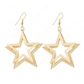 Boucles d'oreilles étoiles