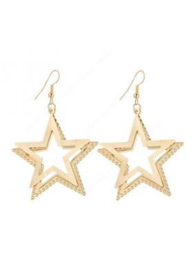 Boucles d'oreilles étoiles