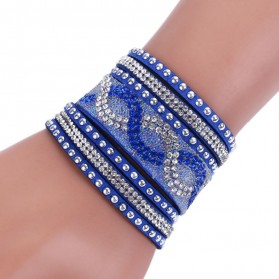Bracelet charms bleu
