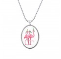 Collier Flamants Festifs