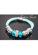 bracelet charms turquoise