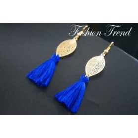 Boucles d'oreilles pompon