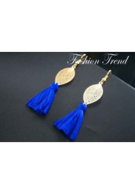 Boucles d'oreilles pompon