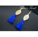 Boucles d'oreilles pompon