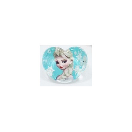 Bague Coeur Bleue Reine des Neiges : Elsa