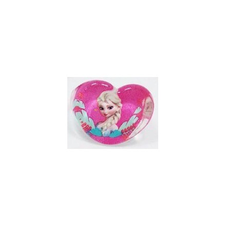 Bague Coeur Rose Reine des Neiges Elsa