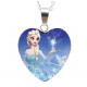 Pendentif Reine des Neiges Elsa