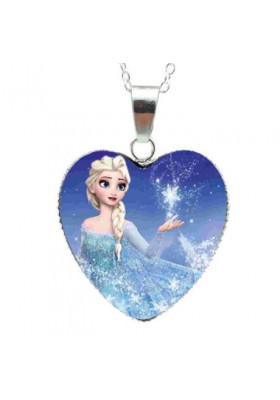 Pendentif Reine des Neiges Elsa