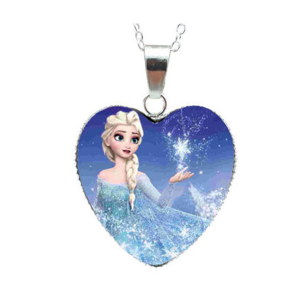 Pendentif Reine des Neiges Elsa