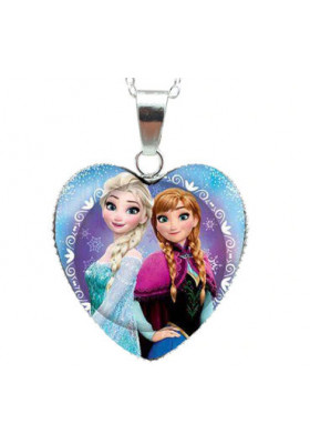 Pendentif Elsa et Anna