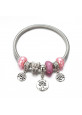 Bracelet Breloque Rose