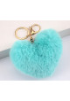 Porte-Clé Pompon Turquoise