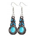 Boucles d'Oreilles Turquoises