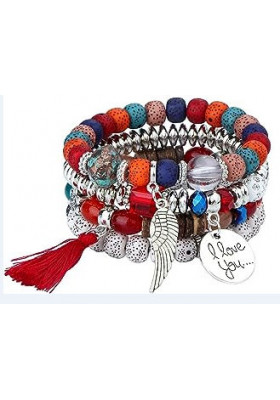 bracelet charms coloré
